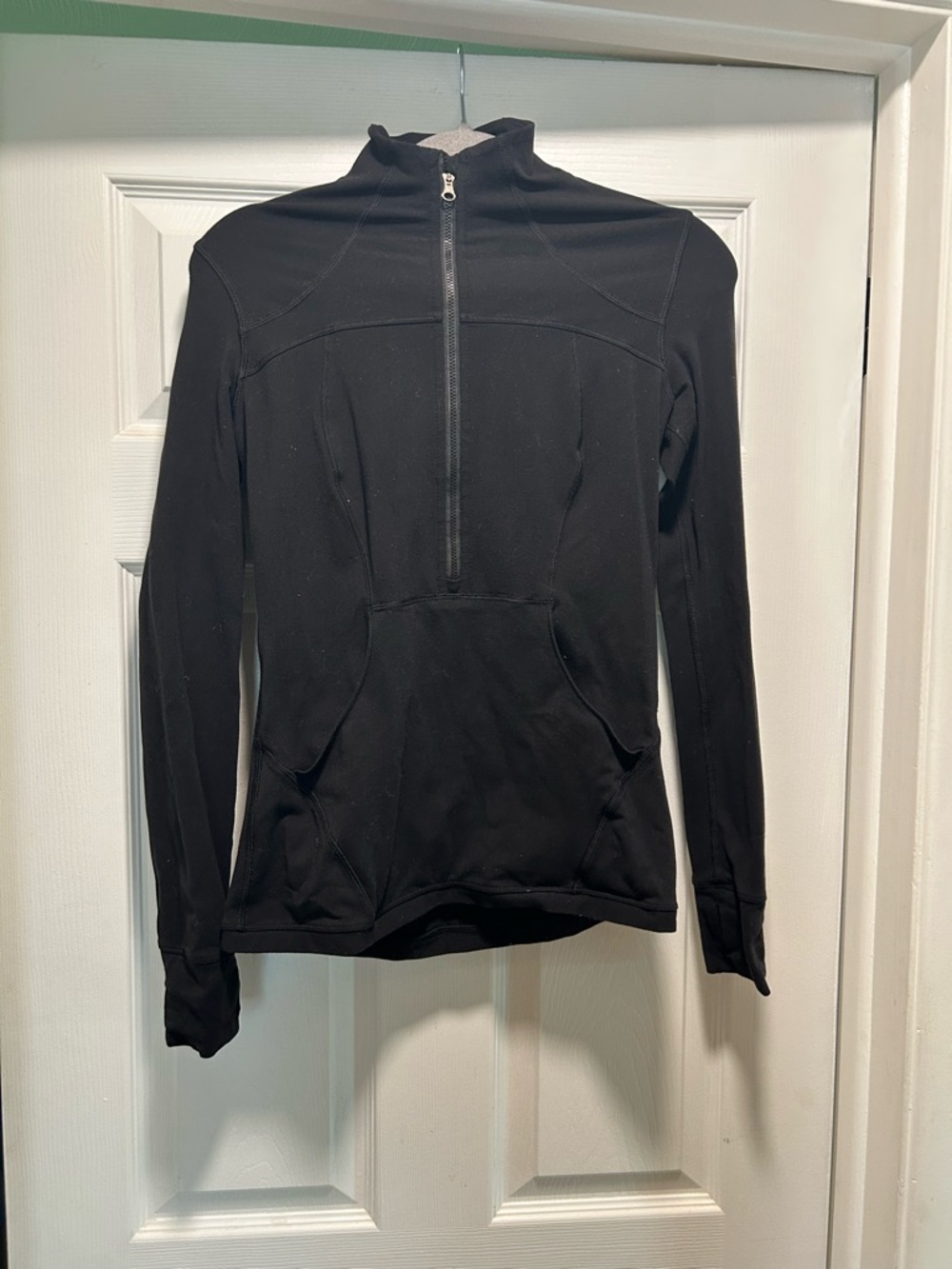 lululemon athletica Black Half-Zip Pullover